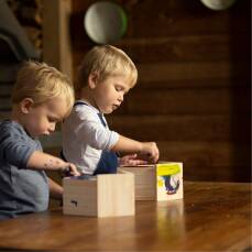 Bastler Nistkasten mit Farbe DIY-Nistkasten für Kinder