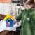Bastler Nistkasten mit Farbe DIY-Nistkasten für Kinder