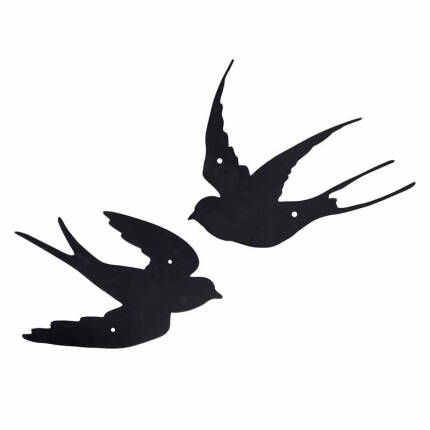 Schwalbe - Deko zur Wandmontage