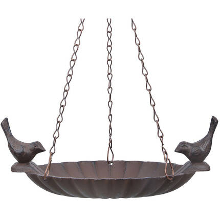 Hängende Vogeltränke 2 Vögel
