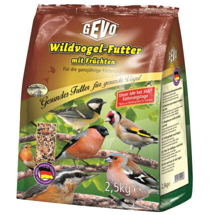 Wildvogelfutter mit Früchten 2500 g