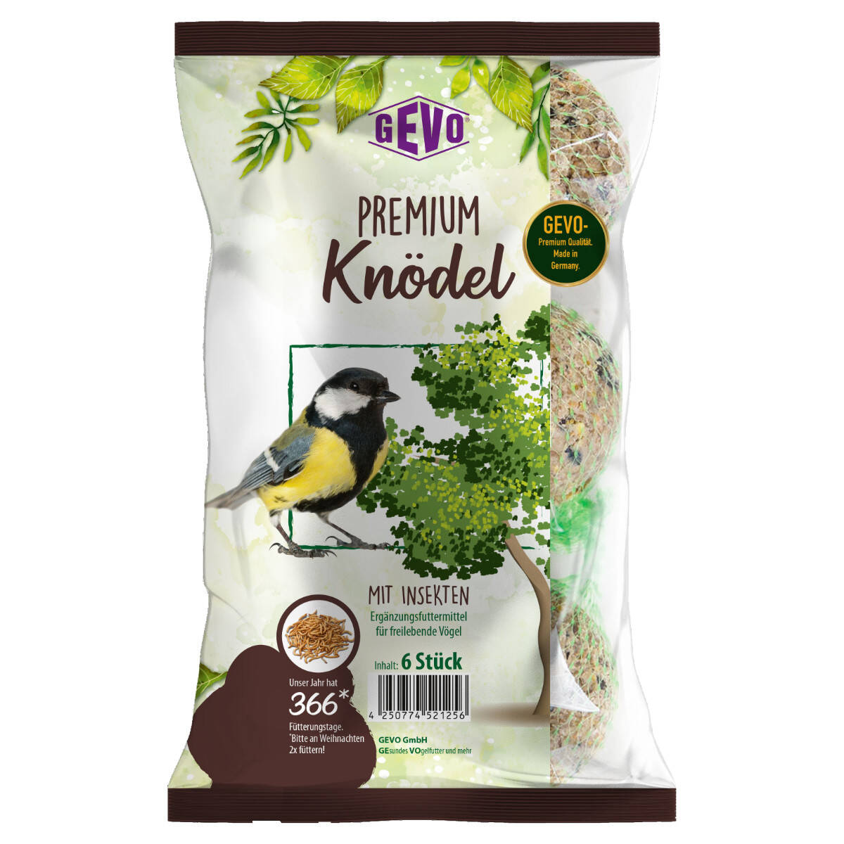 meisenkn�del mit insekten