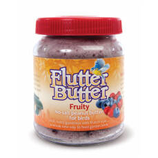 Flutter-Butter "Fruity" - Erdnussbutter für Vögel