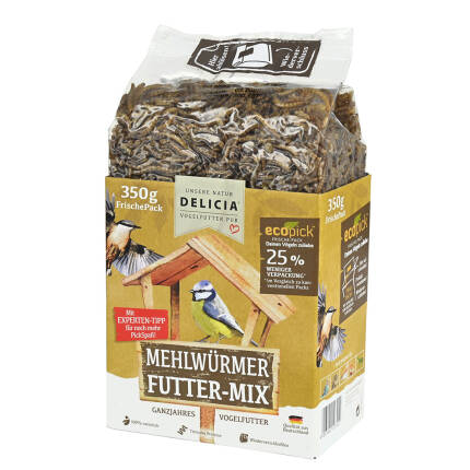 Delicia Mehlwürmer FutterMix 350 g