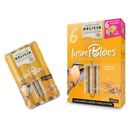 Delicia Pick-Me-Up InsectBlocs 6 Stück