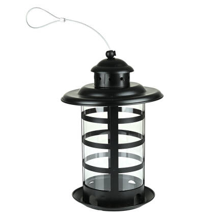 Futtersilo aus Metall - ideal für Garten, Terrasse & Balkon