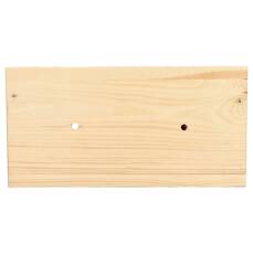 Mauersegler-Nistkasten Einzelnest aus massivem Holz
