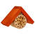 Minimalistisches Insektenhotel mit Spitzdach