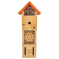 Insektenhotel groß für Schmetterlinge, Wildbienen und Hummeln