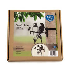 Metall Vogel Rauchschwalbe