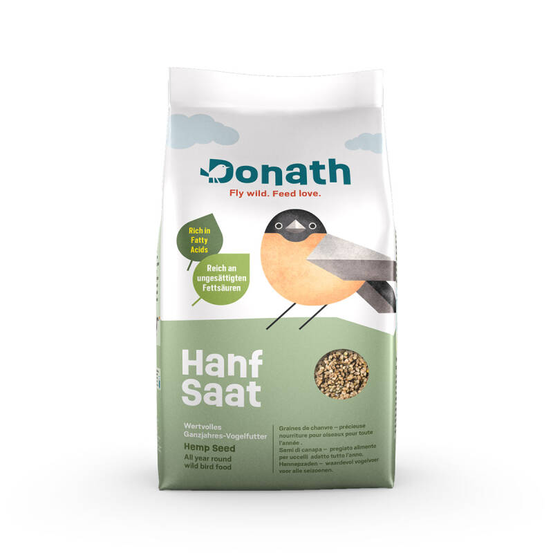 Donath Hanfsaat als Vogelfutter 9 kg
