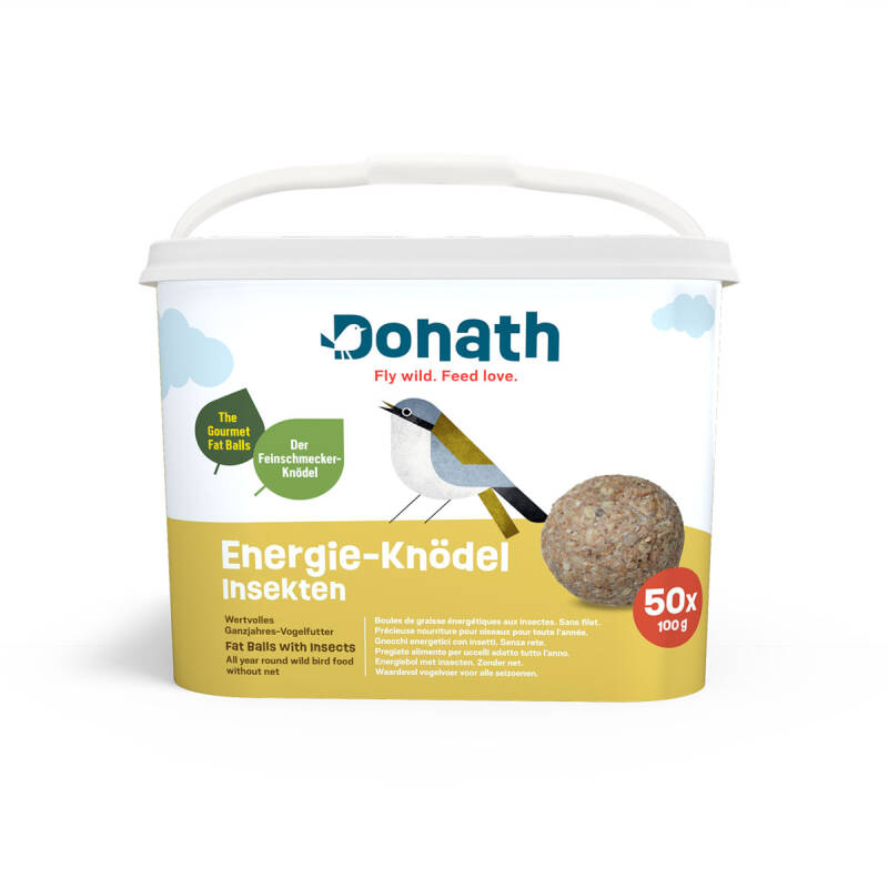 Energie-Knödel -Insekten- ohne Netz 50er Eimer