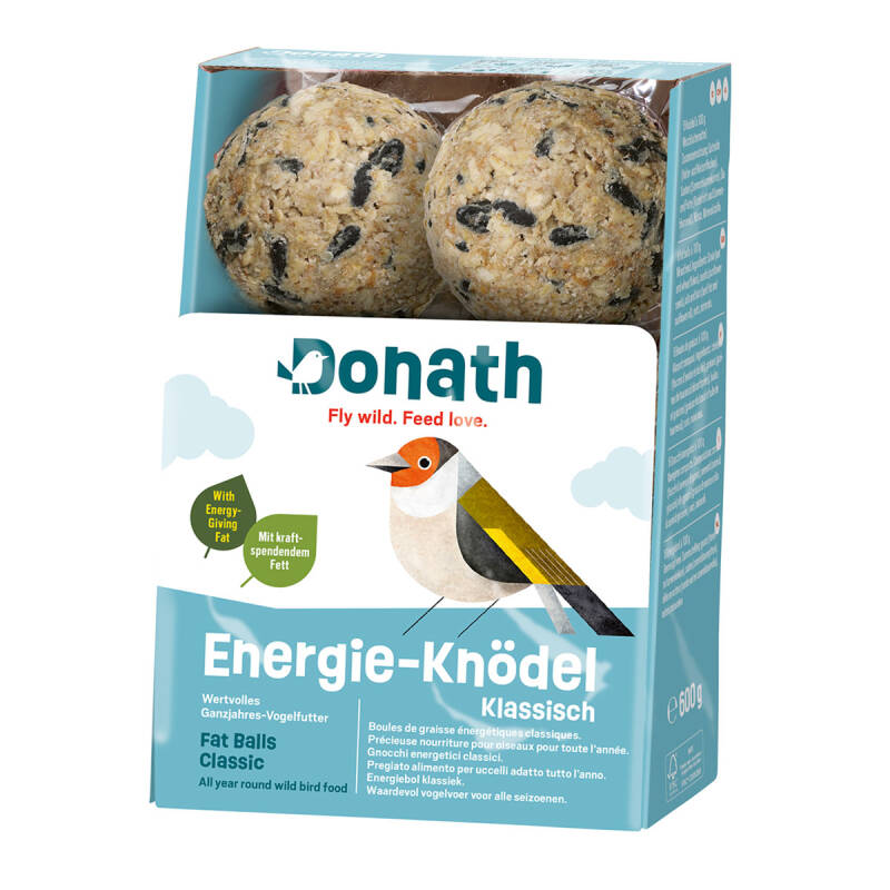 Energie-Knödel -Klassisch- ohne Netz 6er Karton