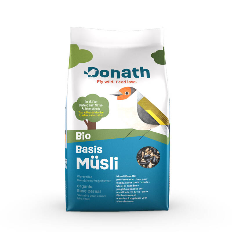 Donath BIO Basis Müsli 1 kg für Gartenvögel