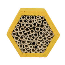 Insektenhotel Mathias - Brutplatz für Solitärbienen aus Holzbeton