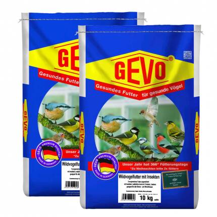 Wildvogelfutter mit Insekten 20 kg