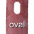 oval 29x55 mm